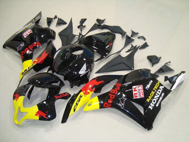 Red Bull Carénage Moto Honda CBR 600 RR 09-12 Red Bull Carénage Moto Honda CBR 600 RR 09-12