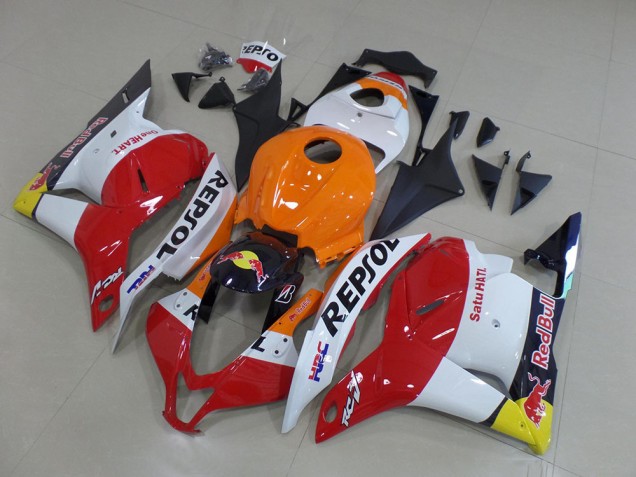Repsol Red Bull Carénage Moto Honda CBR 600 RR 09-12 Repsol Red Bull Carénage Moto Honda CBR 600 RR 09-12