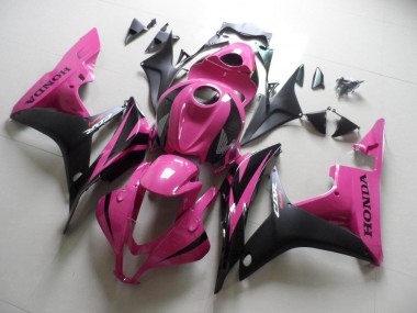 Rose Noir Carénage Moto Honda CBR 600 RR 07-08
