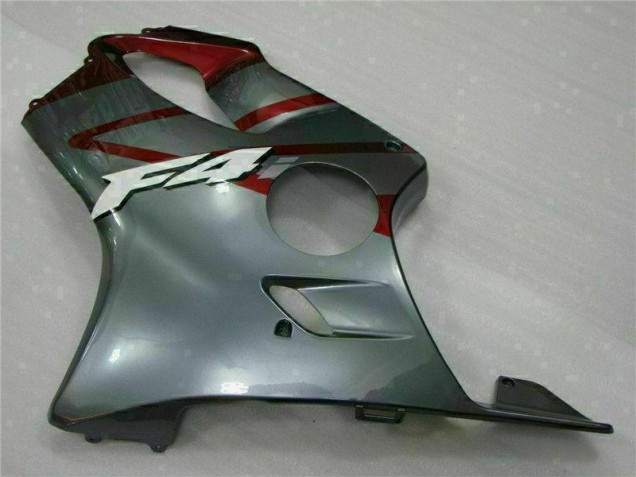 Rouge Argent Carénages Moto Honda CBR 600 F4i 01-03 Rouge Argent Carénages Moto Honda CBR 600 F4i 01-03
