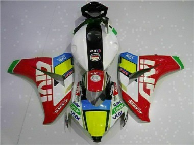 Rouge Blanc Carénages Moto & Carrosserie Honda CBR 1000 RR 08-11