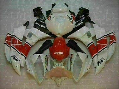 Rouge Blanc Carénages Moto & Carrosserie Yamaha R6 06-07