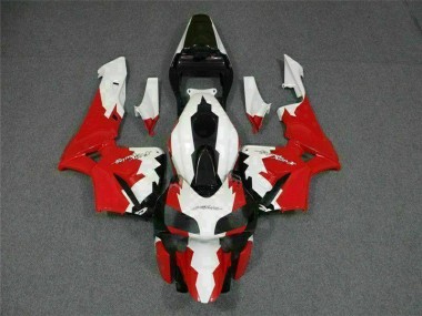 Rouge Blanc Carénages Moto Honda CBR 600 RR 03-04