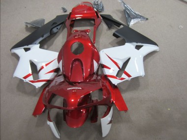 Rouge Blanc Carrosserie Moto Honda CBR 600 RR 03-04