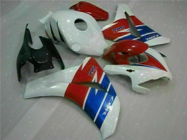Rouge Blanc Kit Carénages Motos Complet Honda CBR 1000 RR 08-11 Rouge Blanc Kit Carénages Motos Complet Honda CBR 1000 RR 08-11