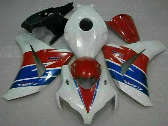 Rouge Blanc Kit Carénages Motos Complet Honda CBR 1000 RR 08-11 Rouge Blanc Kit Carénages Motos Complet Honda CBR 1000 RR 08-11