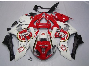 Rouge Blanc Lucky Strike Carénage Moto BMW S1000RR 09-14