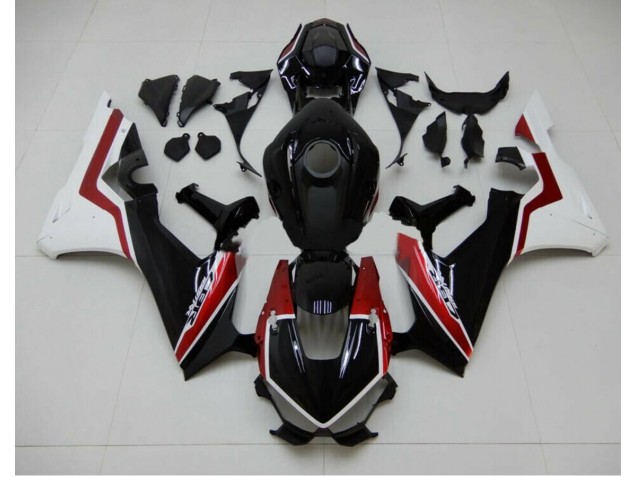 Rouge Blanc Noir Carénage Moto Honda CBR 1000 RR 17-23 Rouge Blanc Noir Carénage Moto Honda CBR 1000 RR 17-23