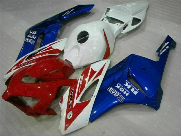 Rouge Bleu Carénage Moto Honda CBR 1000 RR 04-05 Rouge Bleu Carénage Moto Honda CBR 1000 RR 04-05