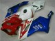 Rouge Bleu Carénage Moto Honda CBR 1000 RR 04-05 Rouge Bleu Carénage Moto Honda CBR 1000 RR 04-05