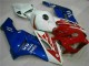 Rouge Bleu Carénage Moto Honda CBR 1000 RR 04-05 Rouge Bleu Carénage Moto Honda CBR 1000 RR 04-05