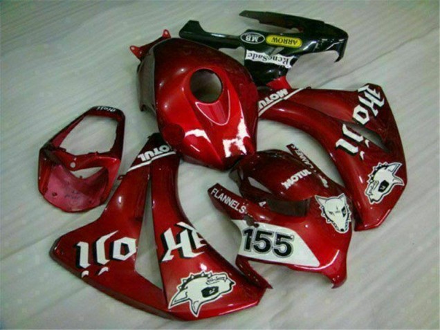 Rouge Carénages Moto Honda CBR 1000 RR 08-11