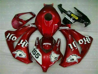 Rouge Carénages Moto Honda CBR 1000 RR 08-11