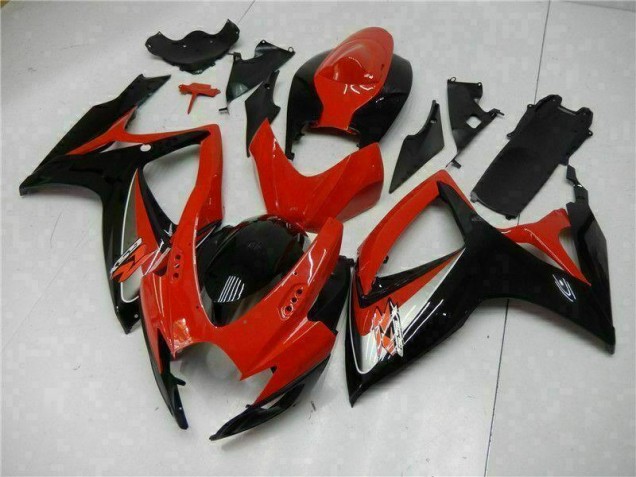 Rouge Carénages Moto Suzuki GSXR 600 / 750 K6 06-07 Rouge Carénages Moto Suzuki GSXR 600 / 750 K6 06-07