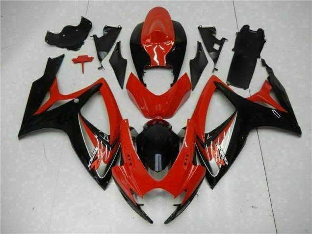 Rouge Carénages Moto Suzuki GSXR 600 / 750 K6 06-07 Rouge Carénages Moto Suzuki GSXR 600 / 750 K6 06-07