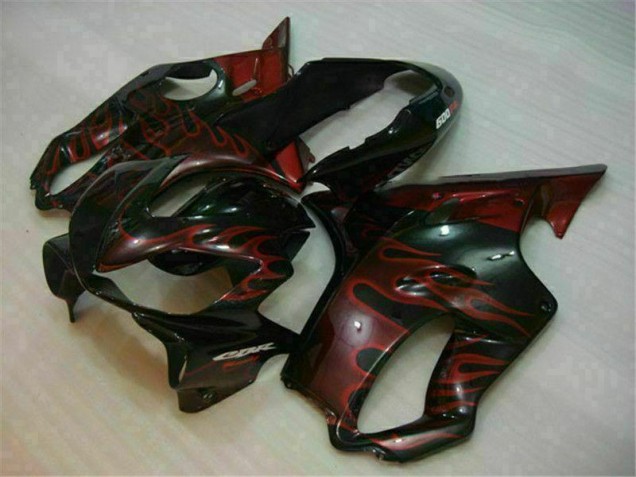 Rouge Flamme Carénage Moto Honda CBR 600 F4i 04-07 Rouge Flamme Carénage Moto Honda CBR 600 F4i 04-07