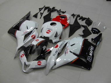 Rouge Konica Minolta Carénage Moto Honda CBR 600 RR 09-12