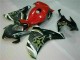 Rouge Noir Carénage Moto Honda CBR 1000 RR 08-11 Rouge Noir Carénage Moto Honda CBR 1000 RR 08-11