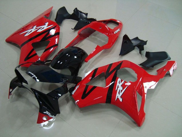 Rouge Noir Carénage Moto Honda CBR 900 RR 954 02-03 Rouge Noir Carénage Moto Honda CBR 900 RR 954 02-03