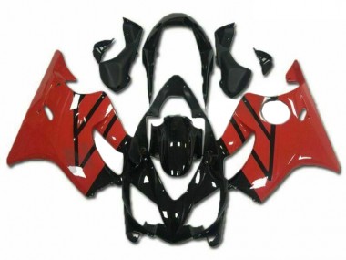 Rouge Noir Carénages Moto Honda CBR 600 F4i 04-07
