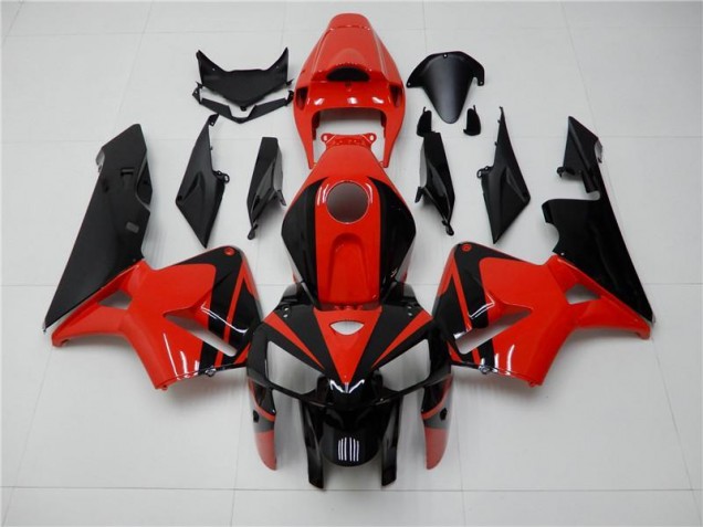 Rouge Noir Carénages Moto Honda CBR 600 RR 05-06 Rouge Noir Carénages Moto Honda CBR 600 RR 05-06