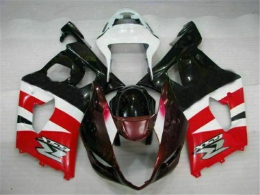 Rouge Noir Carénages Moto Suzuki GSXR 1000 K3 03-04