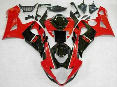 Rouge Noir Carrosserie Moto Suzuki GSXR 1000 K5 05-06