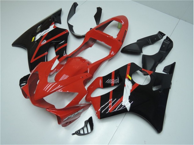 Rouge Noir Kit Carénages Motos Complet Honda CBR 600 F4i 01-03 Rouge Noir Kit Carénages Motos Complet Honda CBR 600 F4i 01-03