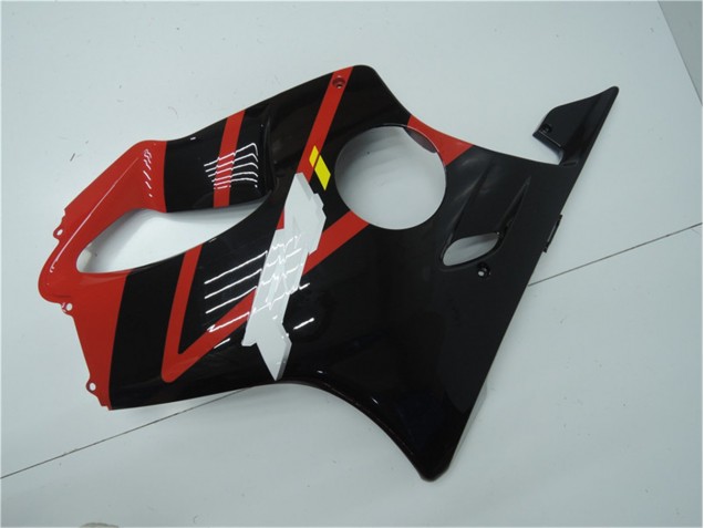 Rouge Noir Kit Carénages Motos Complet Honda CBR 600 F4i 01-03 Rouge Noir Kit Carénages Motos Complet Honda CBR 600 F4i 01-03