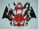Rouge Noir Kit Carénages Motos Complet Honda CBR 600 F4i 01-03 Rouge Noir Kit Carénages Motos Complet Honda CBR 600 F4i 01-03