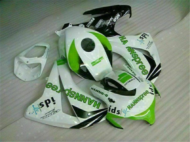 Vert Blanc Carénages Moto Honda CBR 1000 RR 08-11 Vert Blanc Carénages Moto Honda CBR 1000 RR 08-11