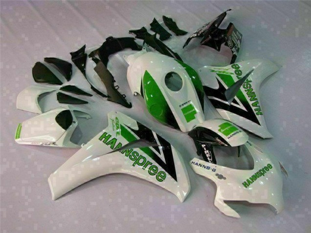 Vert Blanc Carrosserie Moto Honda CBR 1000 RR 08-11 Vert Blanc Carrosserie Moto Honda CBR 1000 RR 08-11