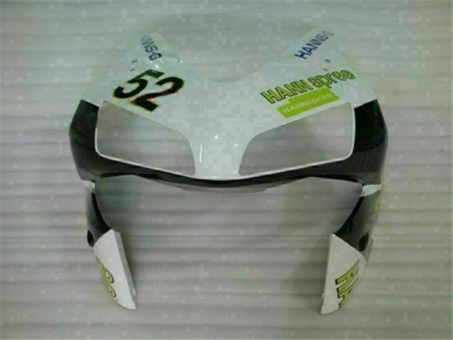 Vert Blanc Noir Carénage Moto Honda CBR 600 RR 03-04 Vert Blanc Noir Carénage Moto Honda CBR 600 RR 03-04