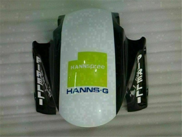 Vert Blanc Noir Carénage Moto Honda CBR 600 RR 03-04 Vert Blanc Noir Carénage Moto Honda CBR 600 RR 03-04