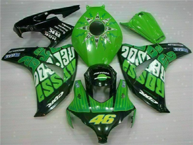 Vert Carénage Moto Honda CBR 1000 RR 08-11 Vert Carénage Moto Honda CBR 1000 RR 08-11