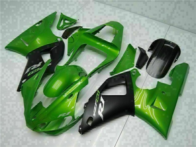 Vert Carénage Moto Yamaha R1 00-01