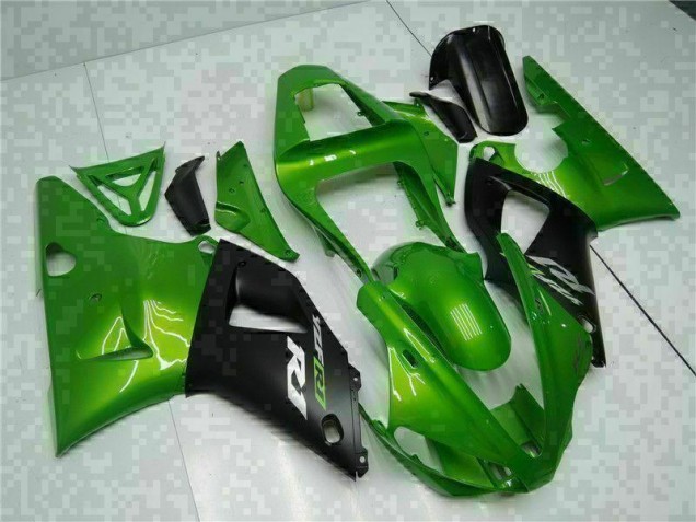 Vert Carénage Moto Yamaha R1 00-01