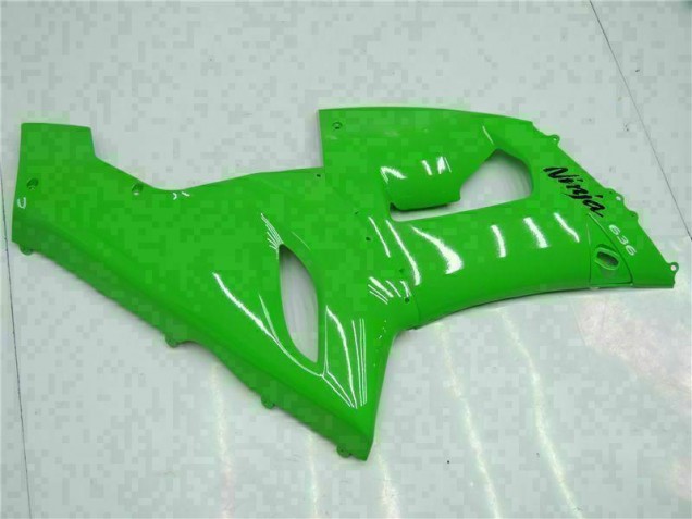 Vert Kit Carénages Motos Complet Kawasaki ZX6R 05-06 Vert Kit Carénages Motos Complet Kawasaki ZX6R 05-06