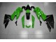 Vert Noir Carénages Moto Kawasaki EX650 09-11 Vert Noir Carénages Moto Kawasaki EX650 09-11