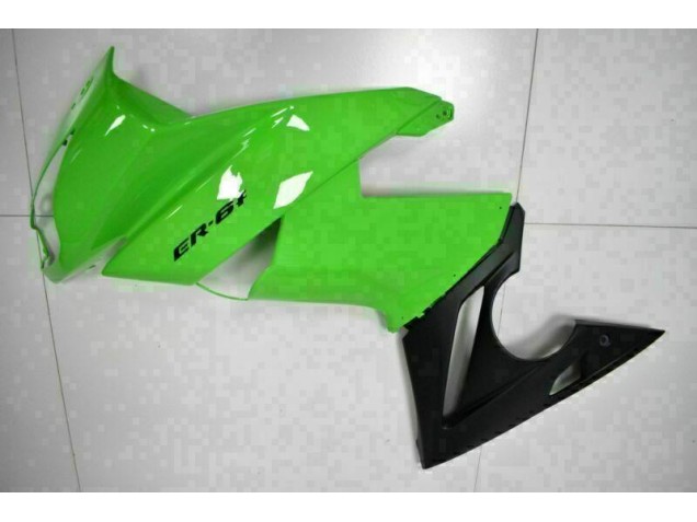 Vert Noir Carénages Moto Kawasaki EX650 09-11 Vert Noir Carénages Moto Kawasaki EX650 09-11